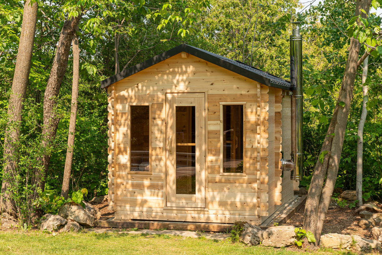 Dundalk LeisureCraft-CT Georgian Cabin Sauna with Changeroom CTC88CW